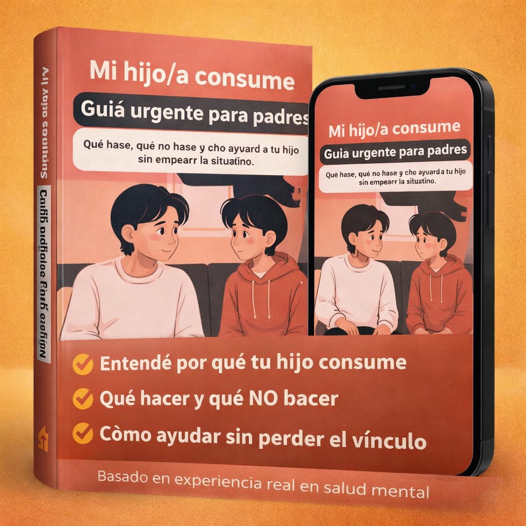 Guía para padres: "Mi hijo consume"